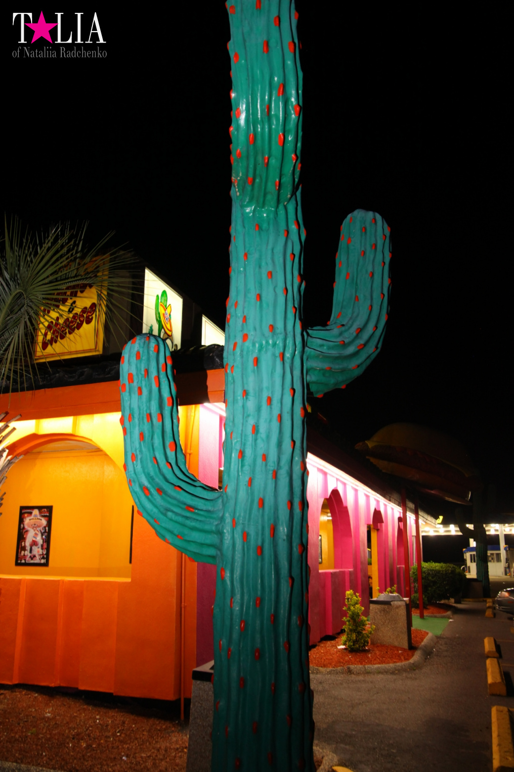 ''South of the Border". The middle of the way from New York to Miami by car